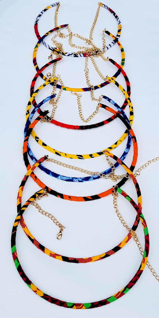 African choker necklace