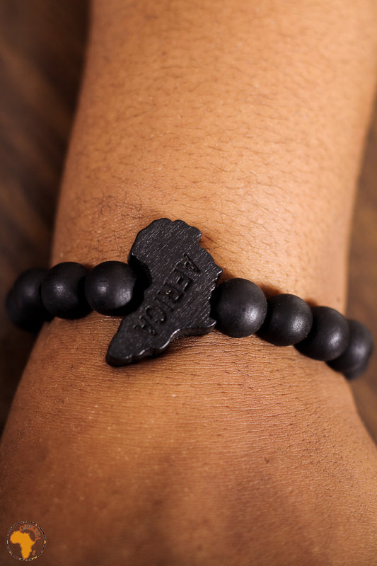 African wood unisex bracelet